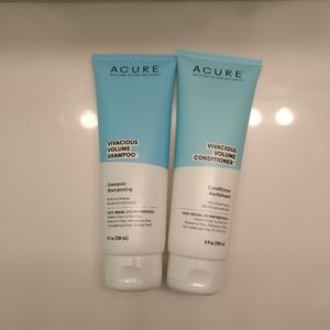Acure Acure Vivacious Volume Shampoo & Conditioner Set- 8 fl oz NEW
